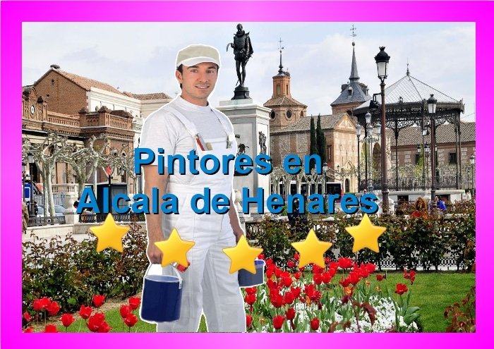 Pintores en Alcalá de Henares zona de Madrid