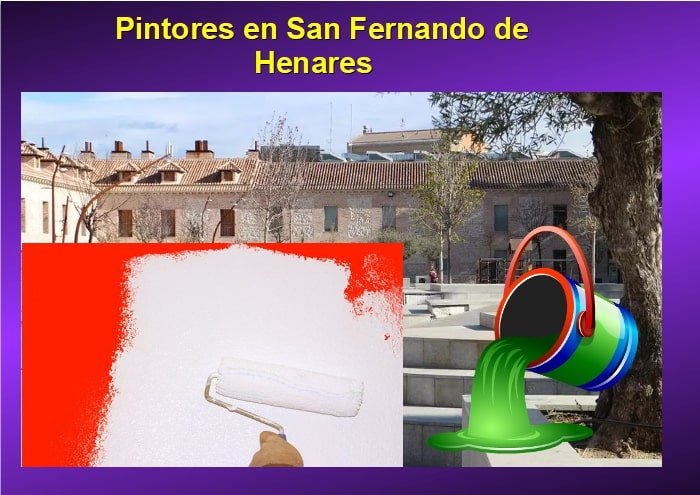 Pintores en San Fernando de Henares Madrid