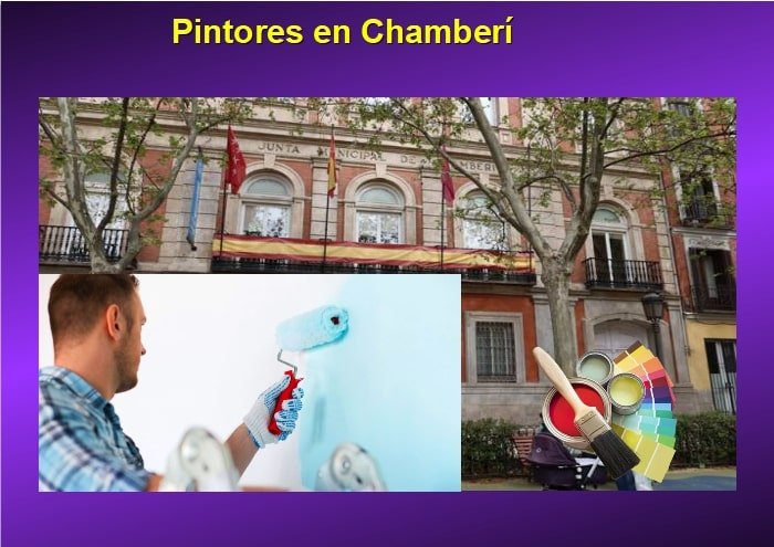 Pintores en Chamberí Madrid